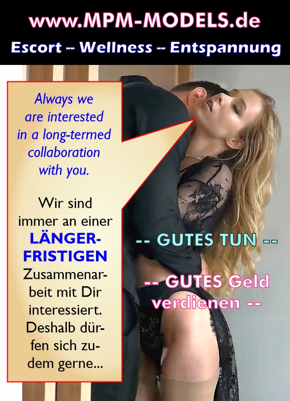 Escort Job in München, Frankfurt, Berlin.
