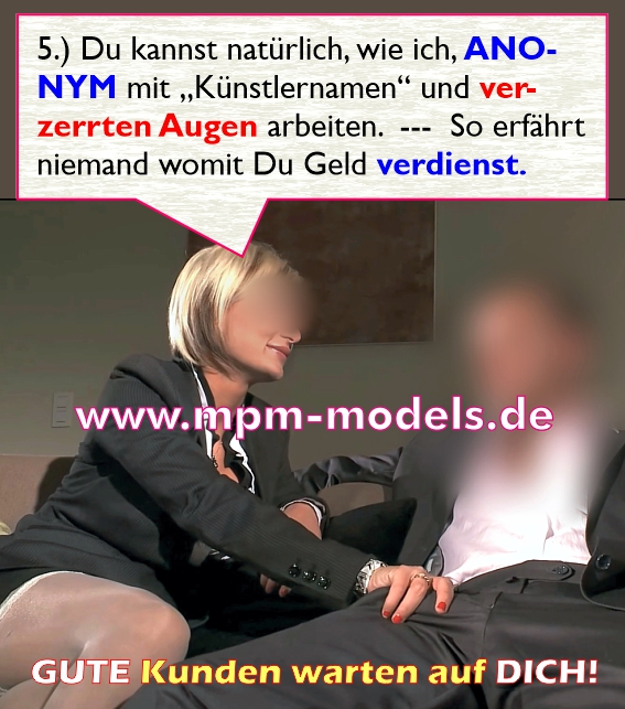 Finanziere Dein Studium mit einem Sexjob bei uns.
