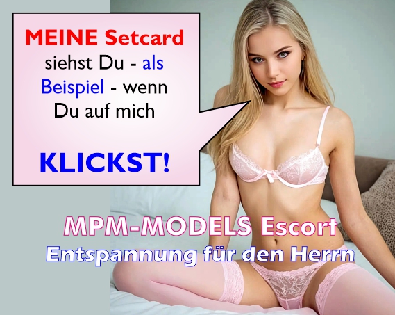 Deine Setcard plus Anzeigen machen wir für Dich GRATIS.